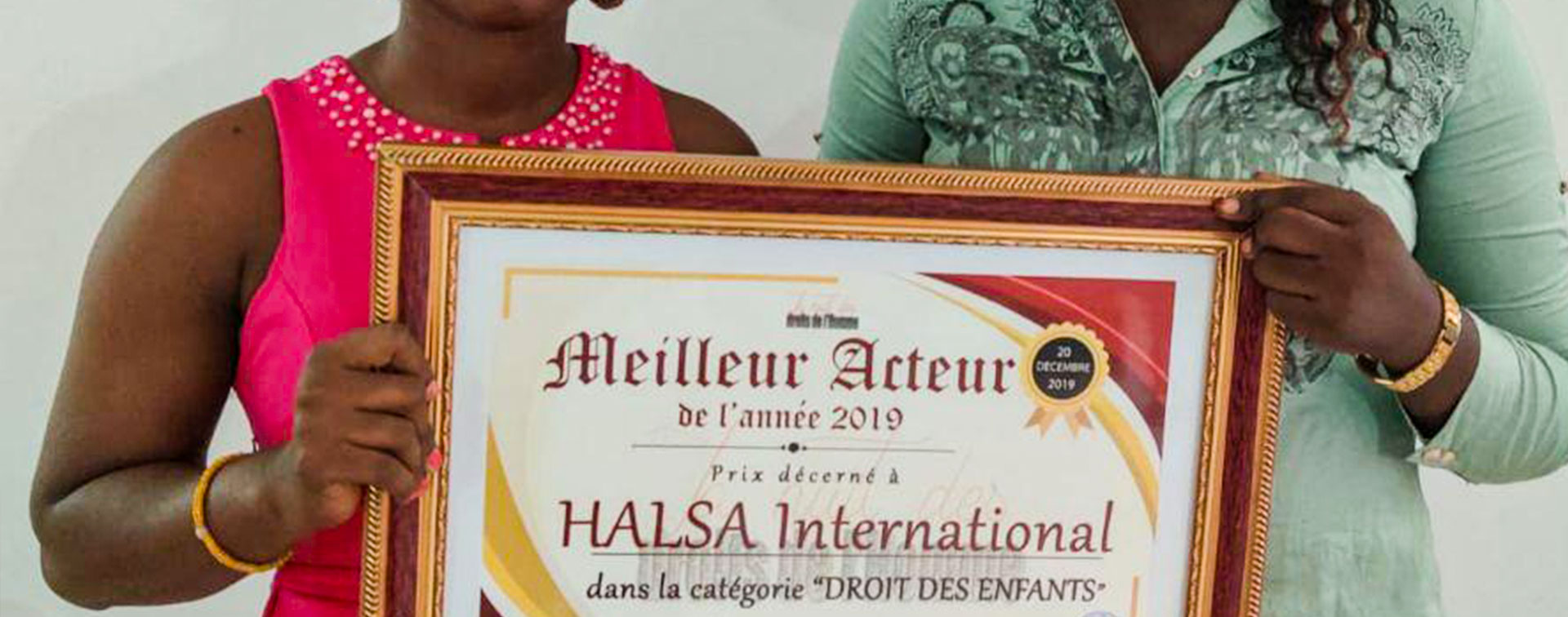 Halsa International Togo élu meilleur